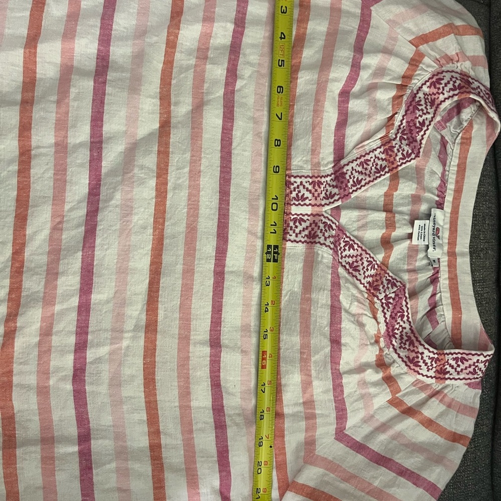 Vineyard Vines Multicolor Striped Blouse - Picture 6 of 7
